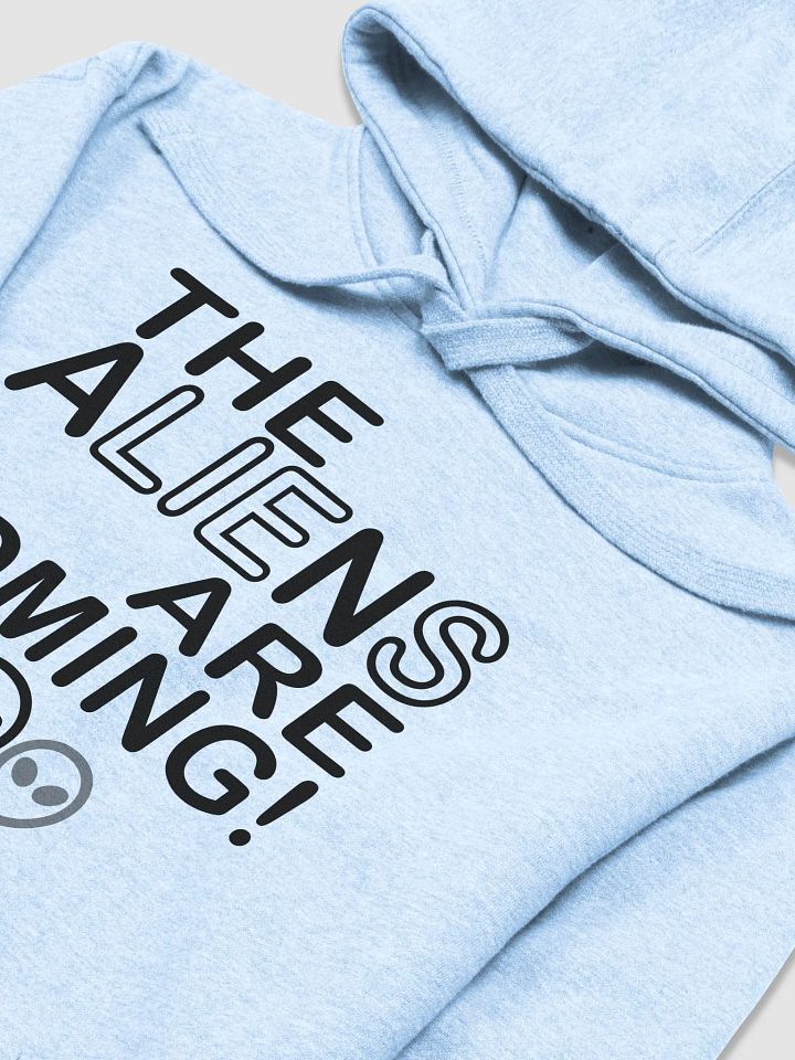 The Aliens Are Coming! - Black - Cotton Heritage Unisex Premium Hoodie product image (1)