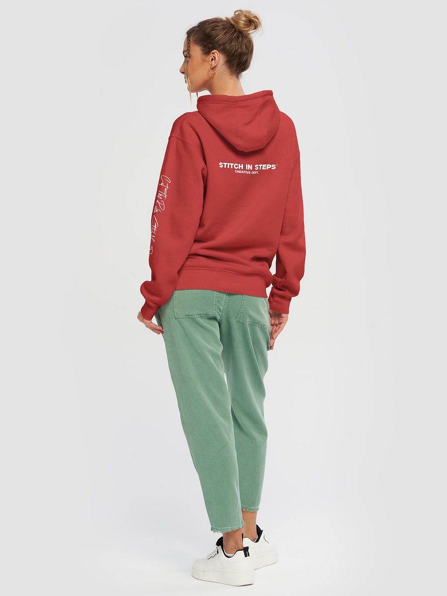 SIS WHITE MONOGRAM HOODIE product image (6)