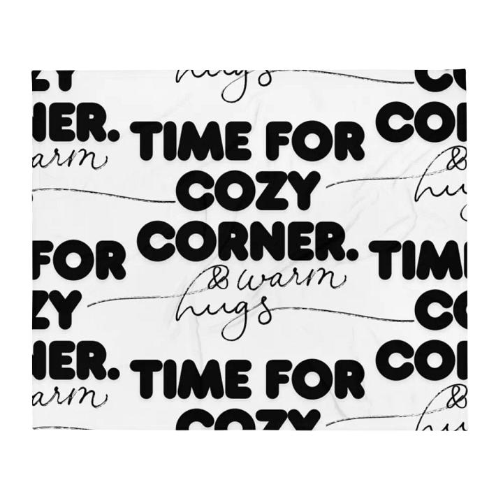 Time for Cozy Corner Throw Blanket product image (1)