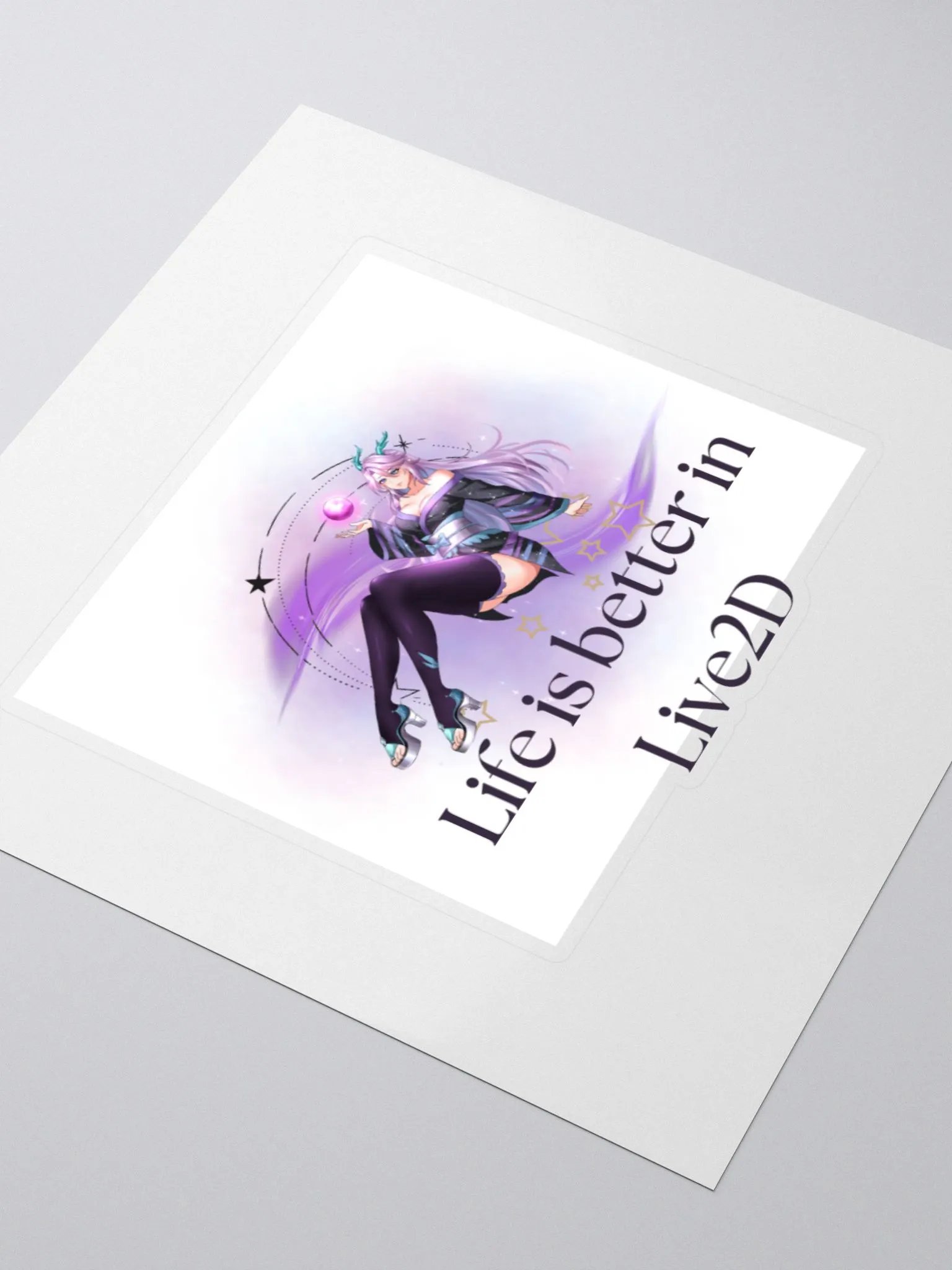 Life in L2D sticker product image (7)