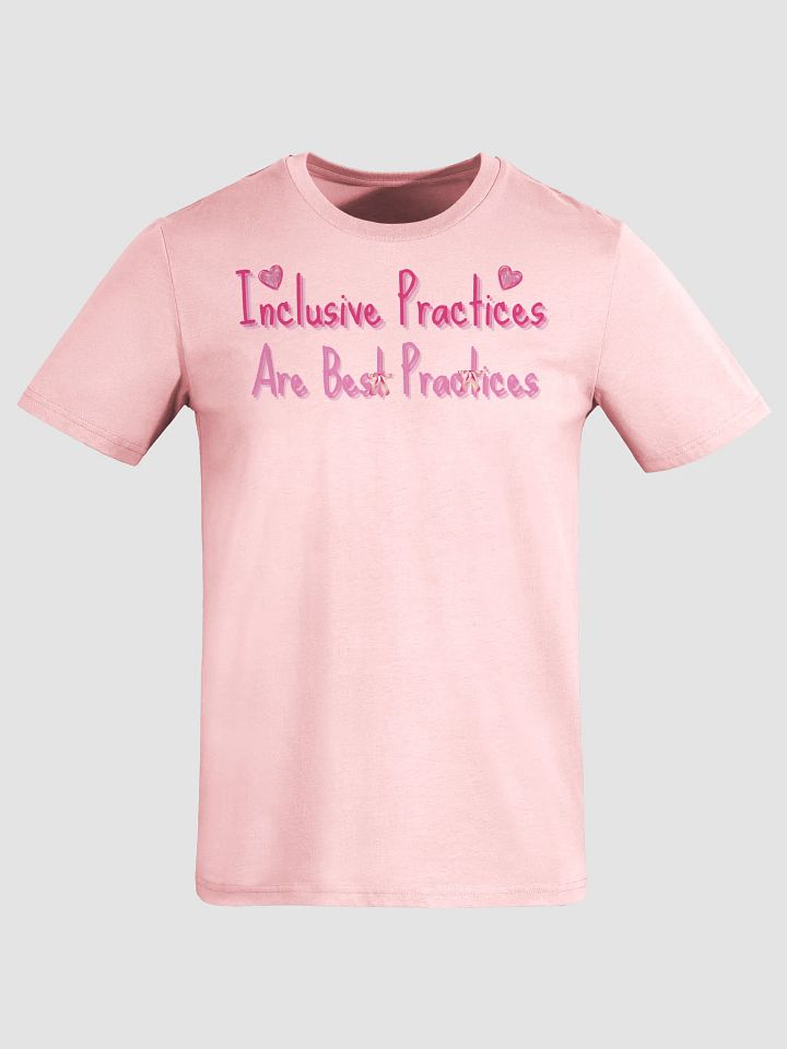 Hands Off DEIA, Inclusive Practices are Best Practices (words only), Tee product image (2)