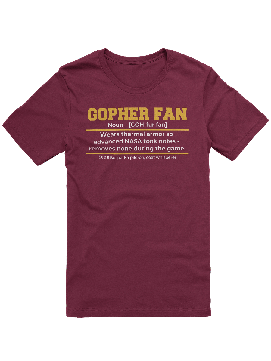 Armor - The 2025 Gopher Fan - Unisex T-Shirt product image (6)