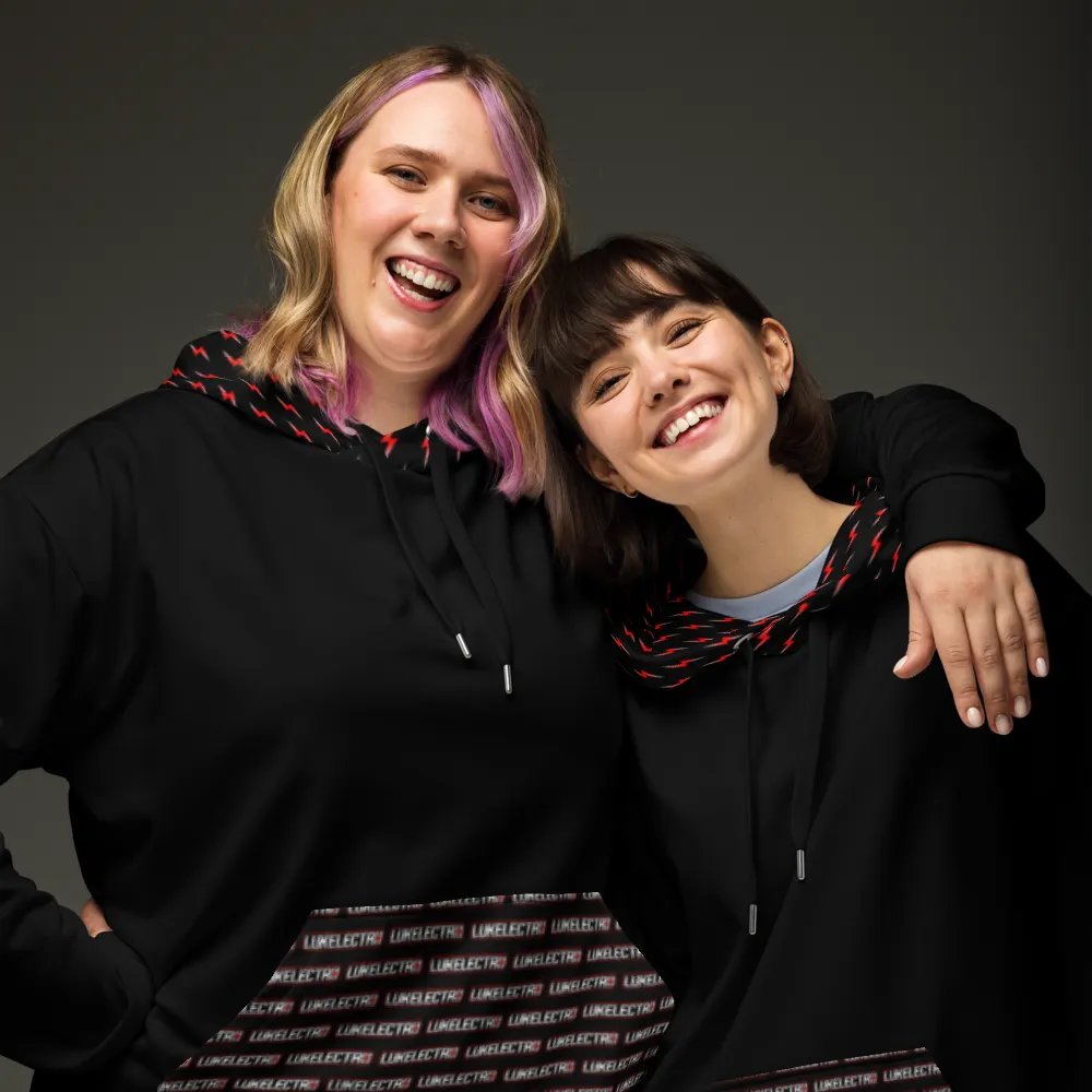 Electro Over Print Hoodie product image (5)