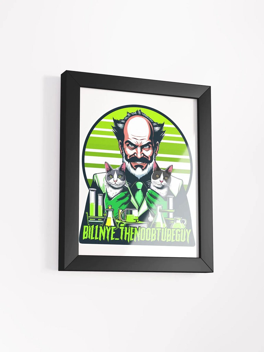 Bill Nye Cat Logo Framed Poster product image (13)