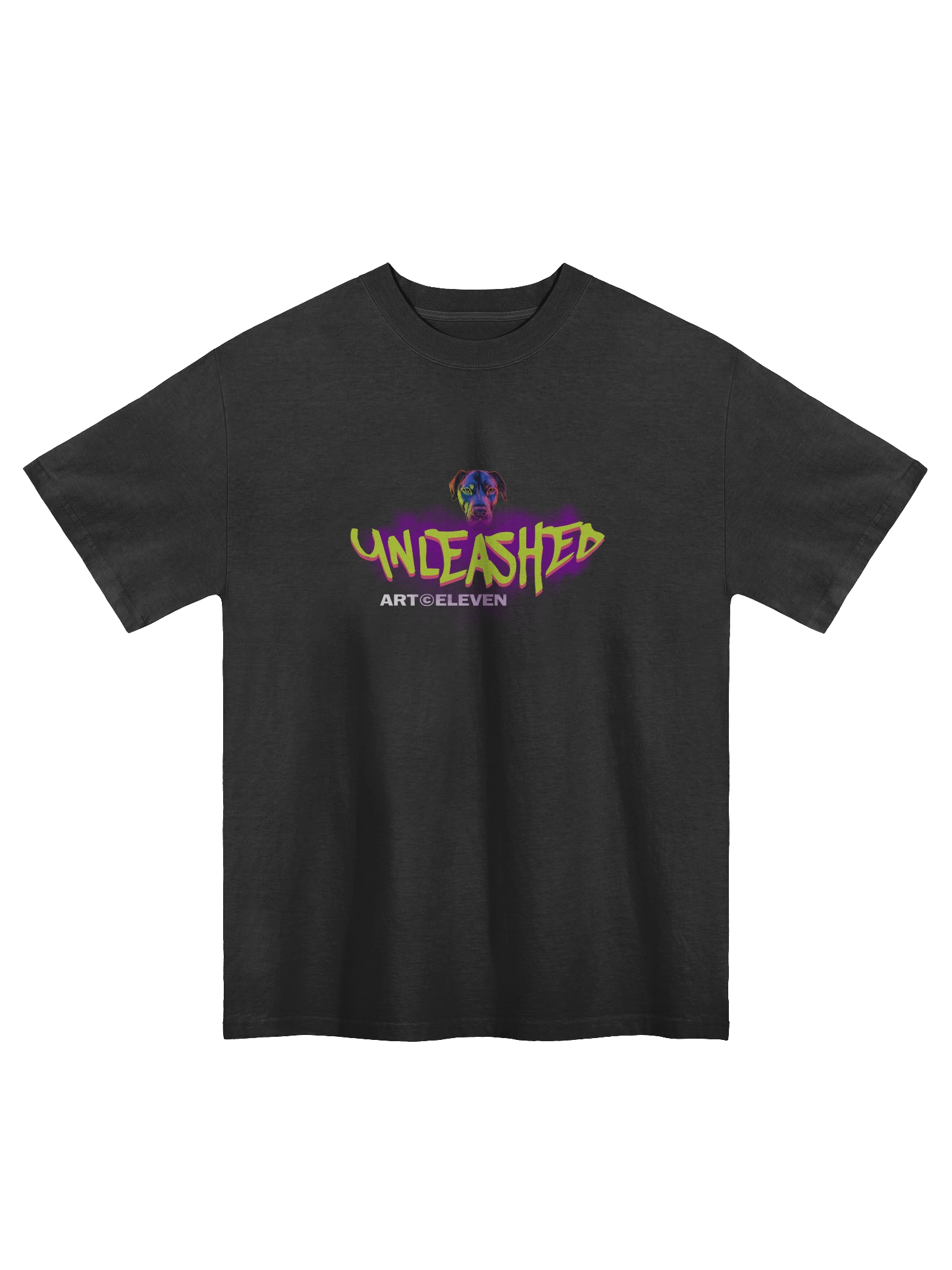 "UNLEASHED" Tee: Raw Power. Neon Soul. 🐾⚡️ product image (1)