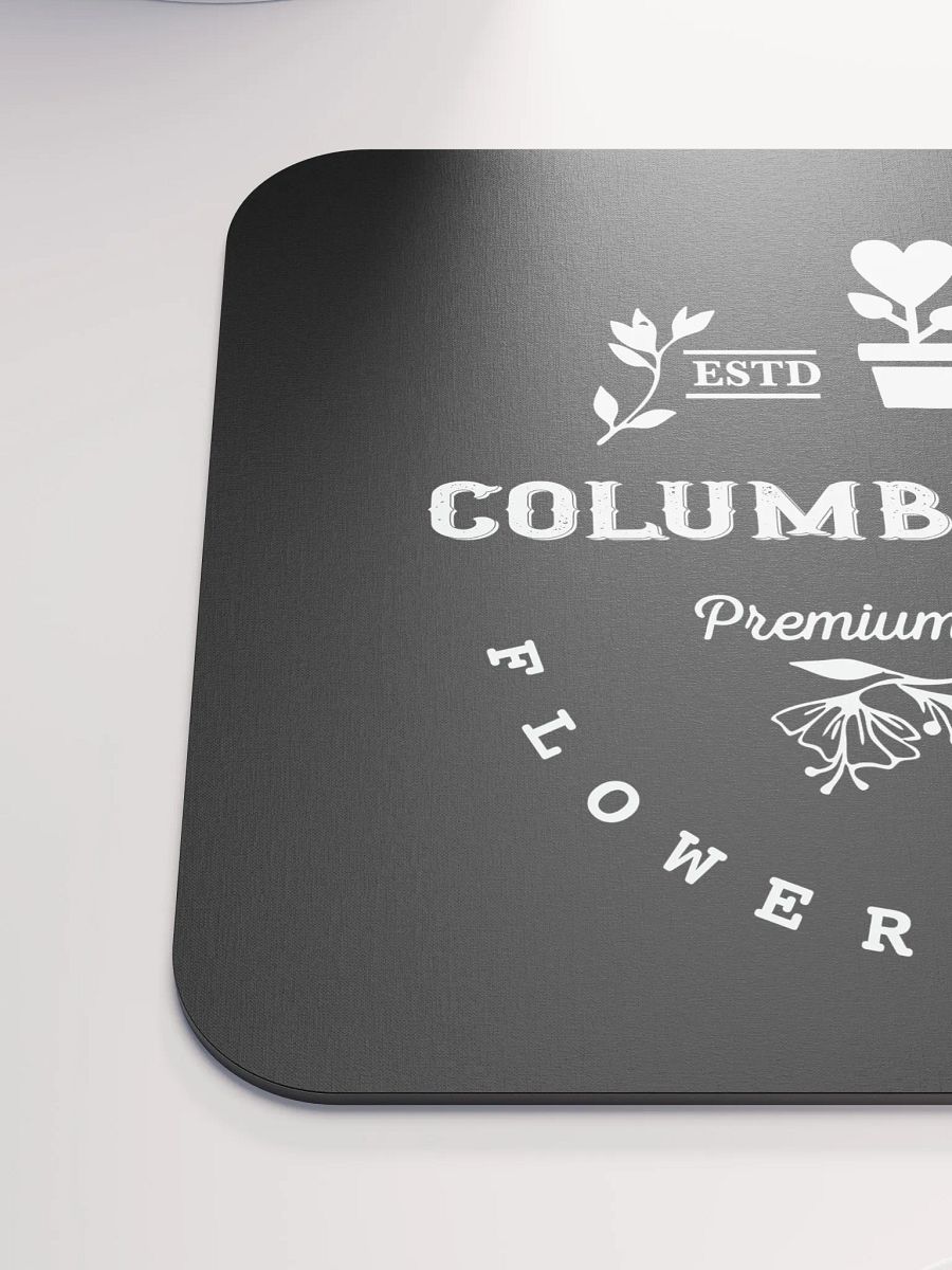 Columbia Road Market Mouse Pad (Black) product image (6)