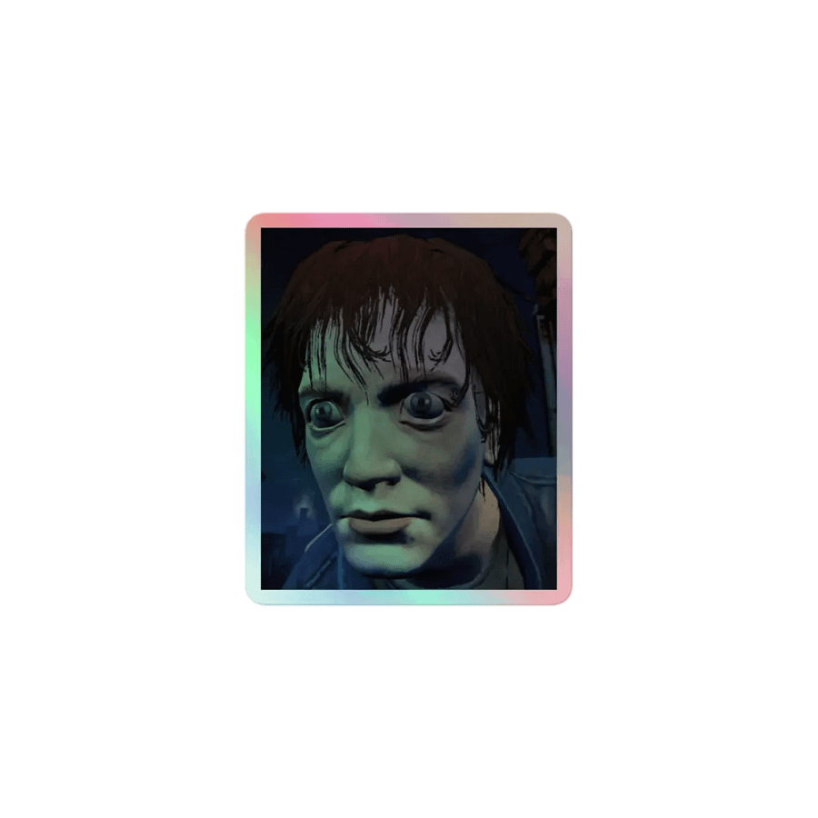 Cursed Quentin Holo sticker product image (1)
