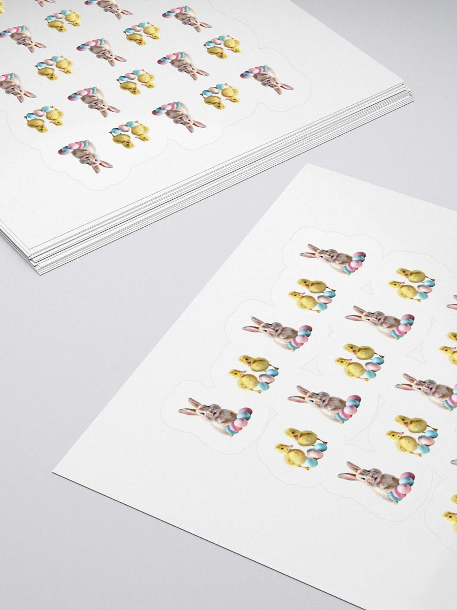 Easter Bunny & Chicks Sticker Pack product image (16)