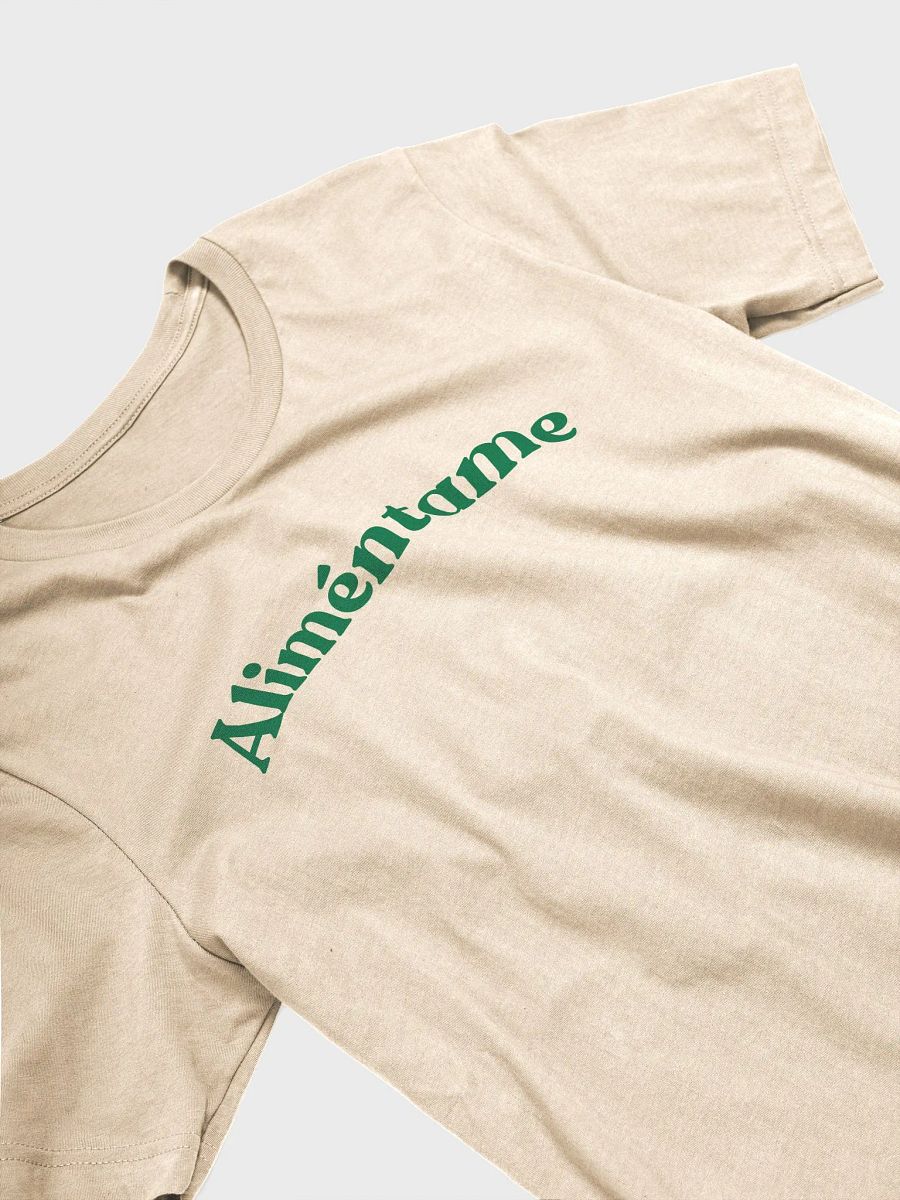 Aliméntame Camiseta Unisex product image (3)