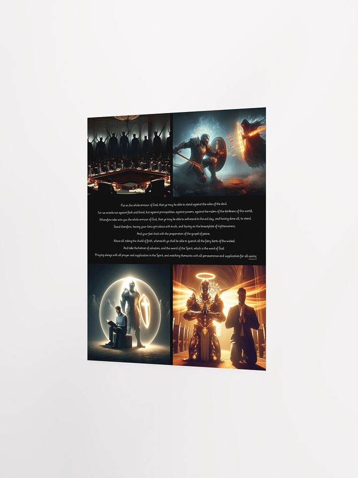 Armor of God Digital Art Poster | Ephesians 6 product image (2)