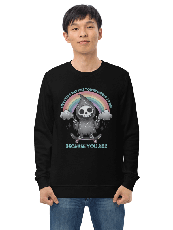Live Every Day Organic Sweatshirt product image (2)