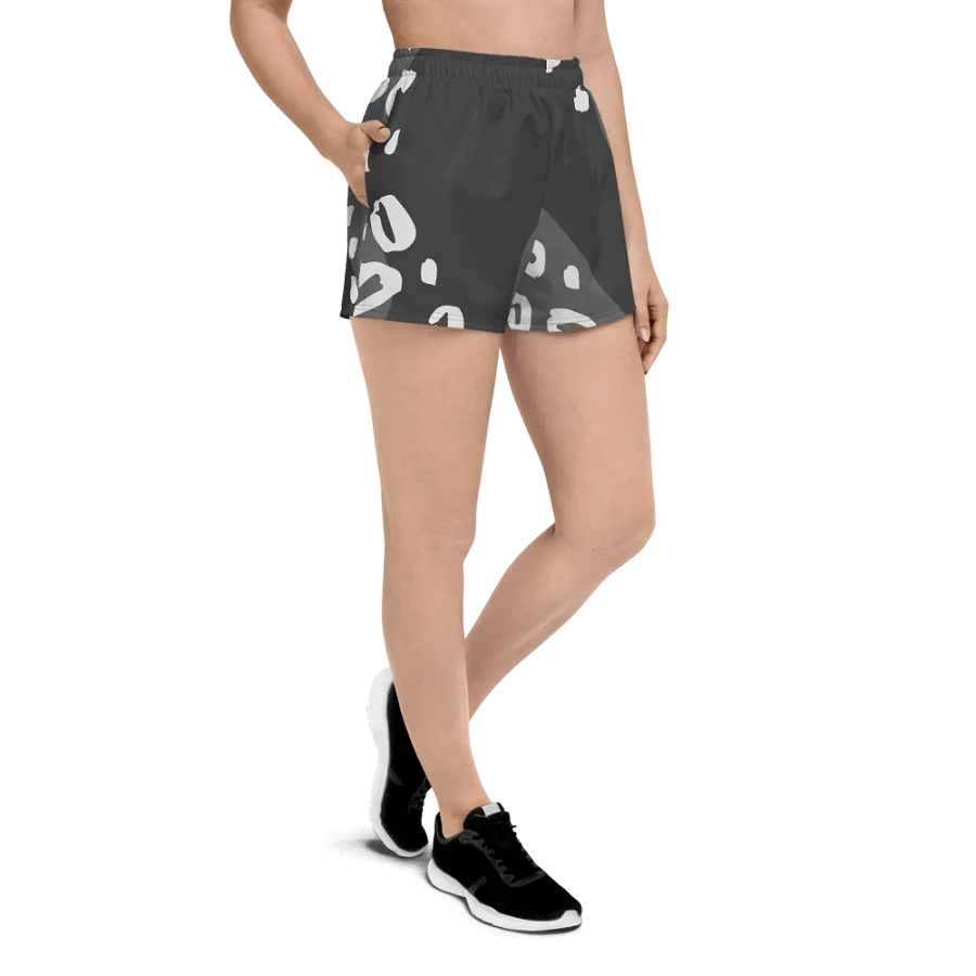 Flowing Grey Athletic Shorts product image (3)