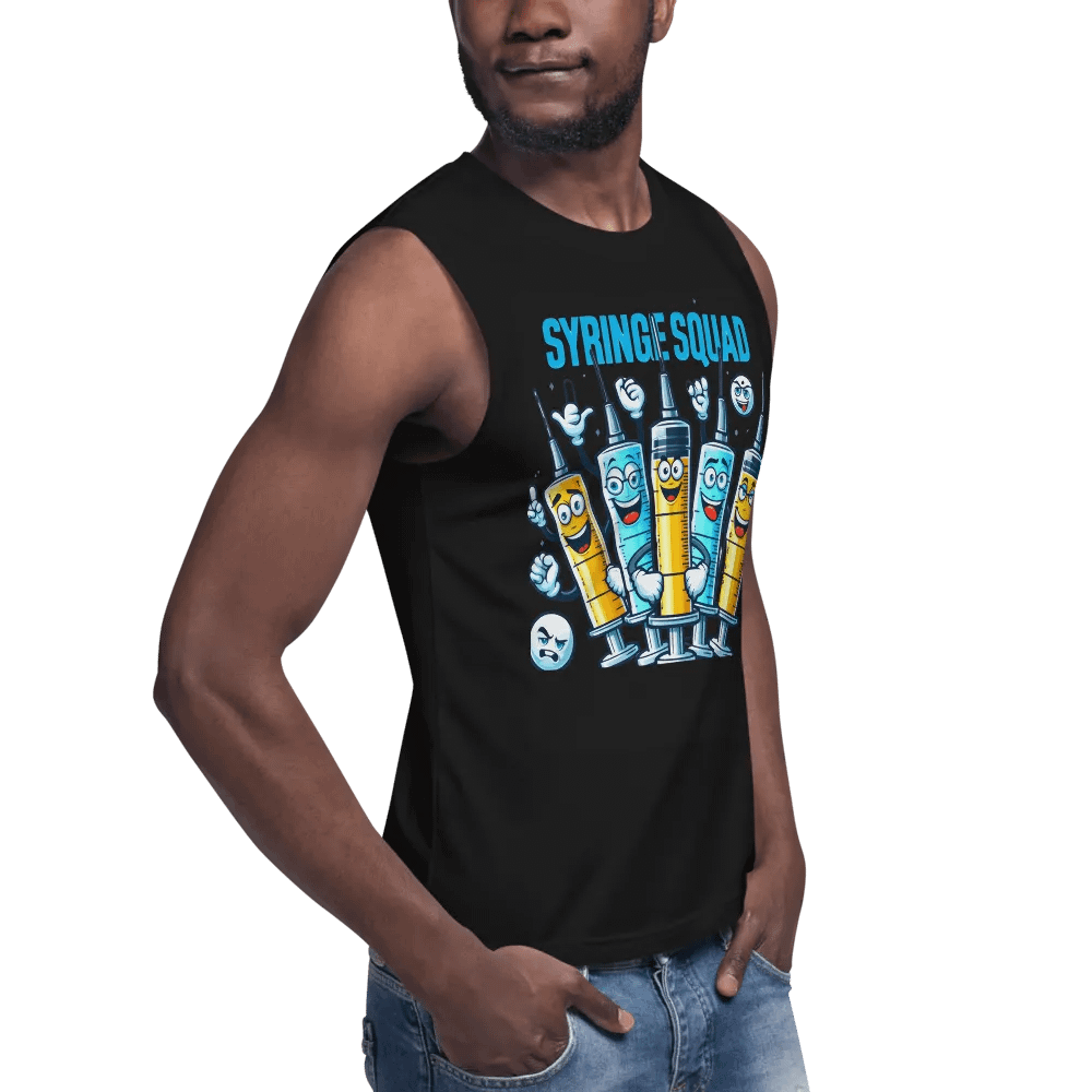 Syringe Squad Unisex Muscle Tank product image (9)