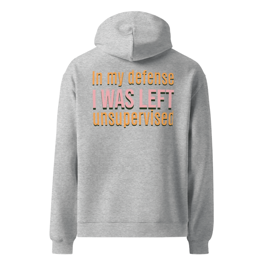Melting Smile Unisex Oversized Hoodie product image (3)