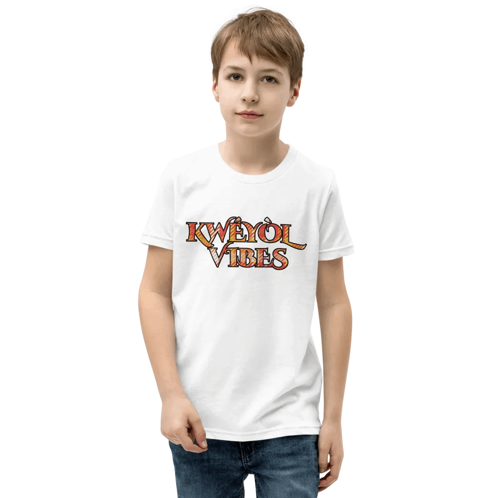 Vibrant KWÉYÒL VIBES Youth T-Shirt product image (63)