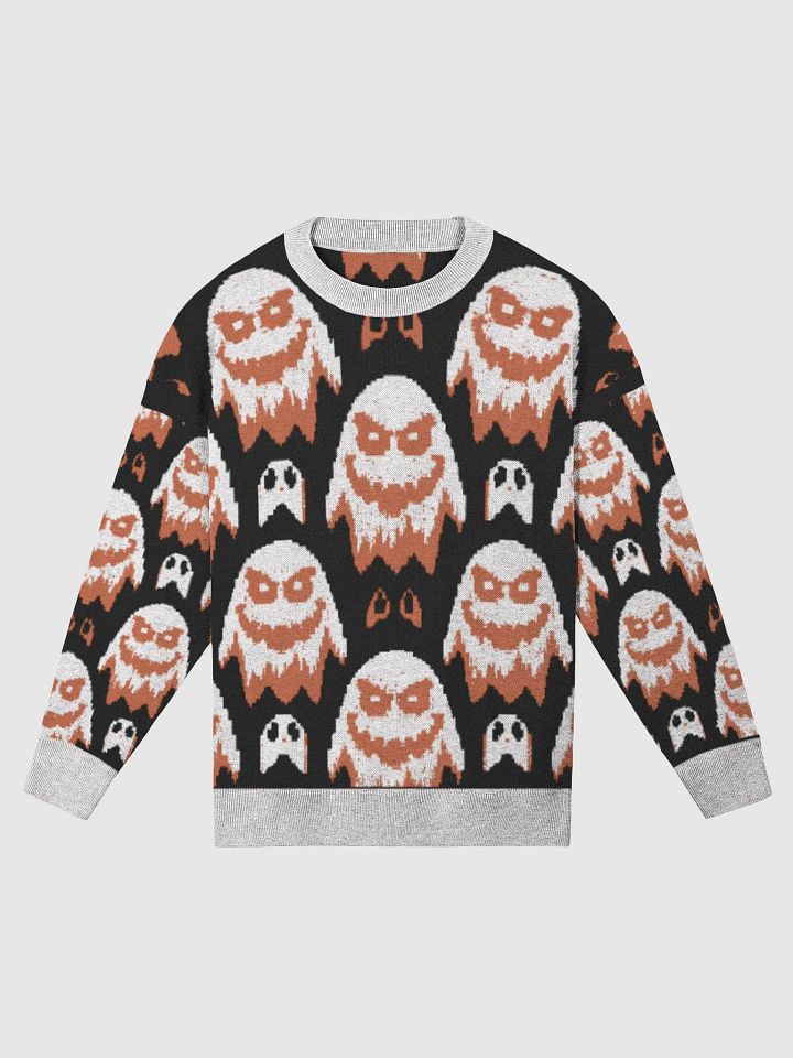Ghostly Knitted Crewneck Sweater product image (1)