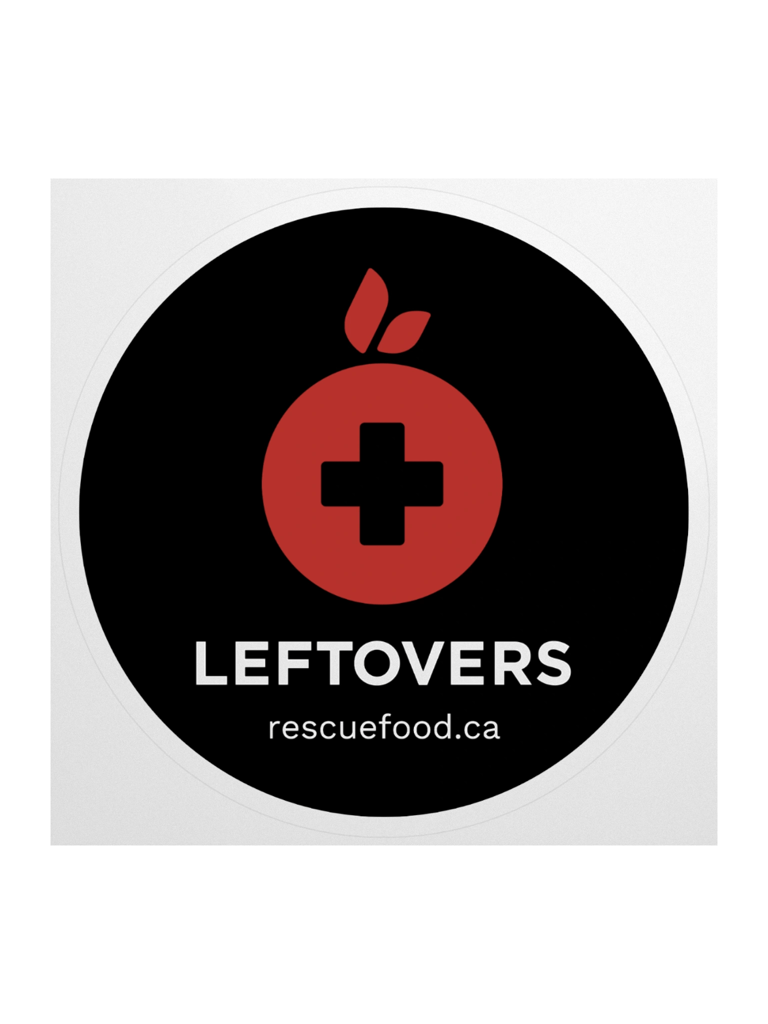 Leftovers Sticker (Black) product image (1)