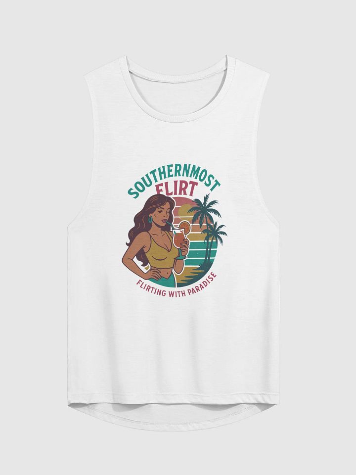 Key West Southernmost Flirt Ladies Ultra-Soft Tank Top product image (2)