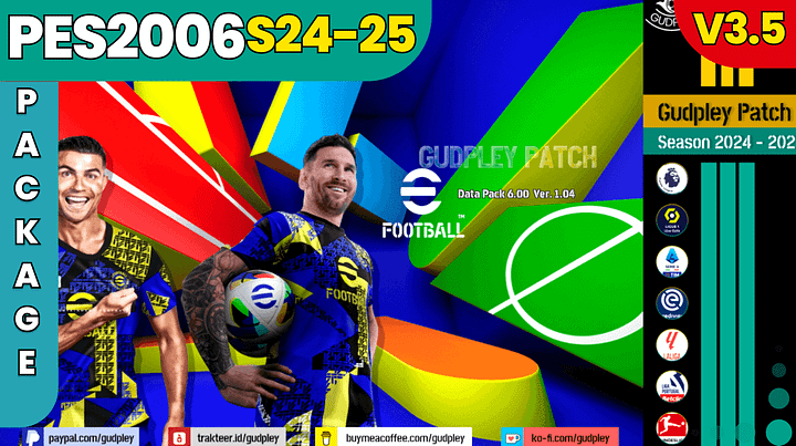 PES 2006 - Gudpley Patch Season 2024-25 v.3 (PC) product image (1)
