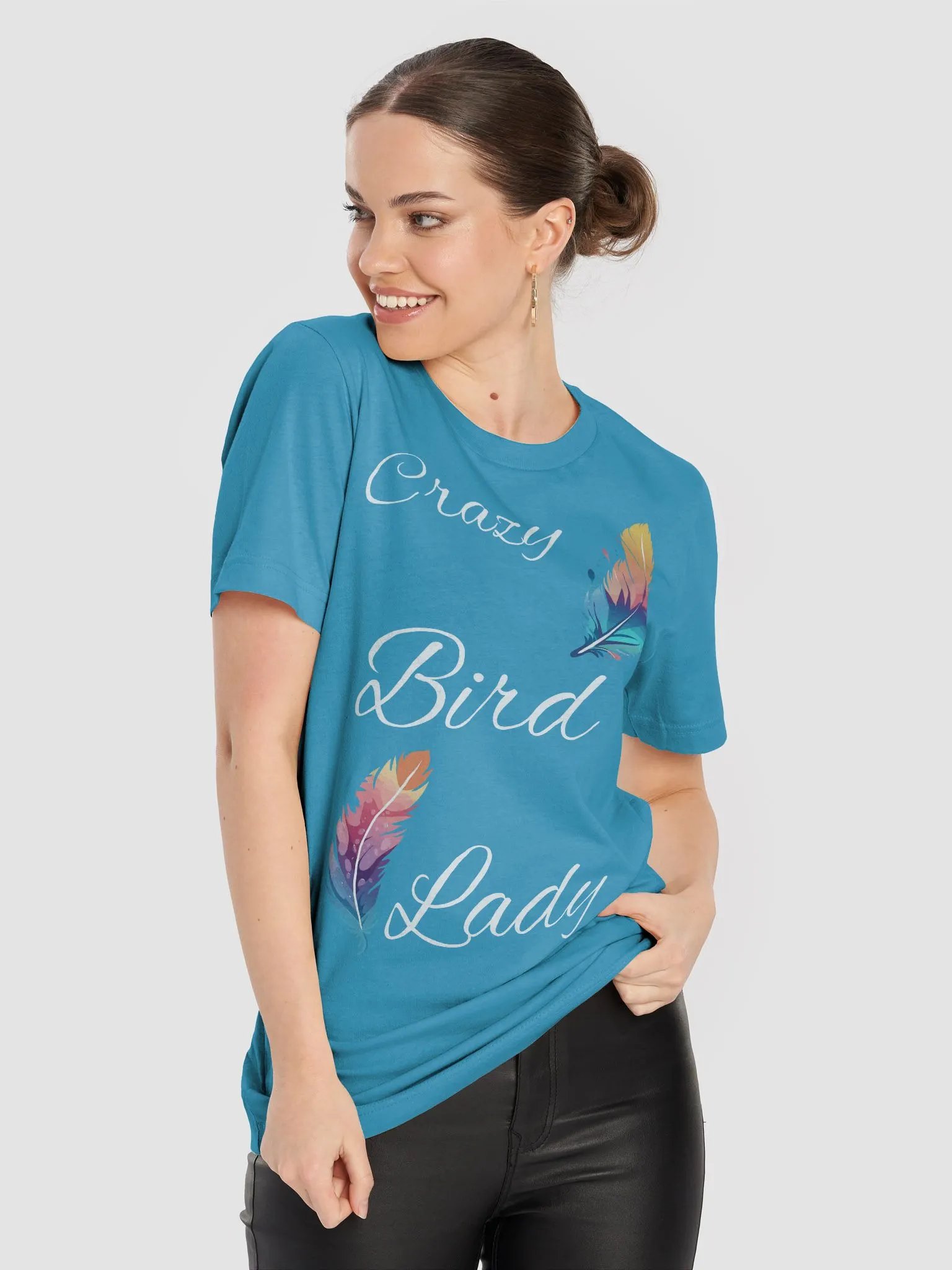 Crazy Bird Lady T-Shirt product image (5)