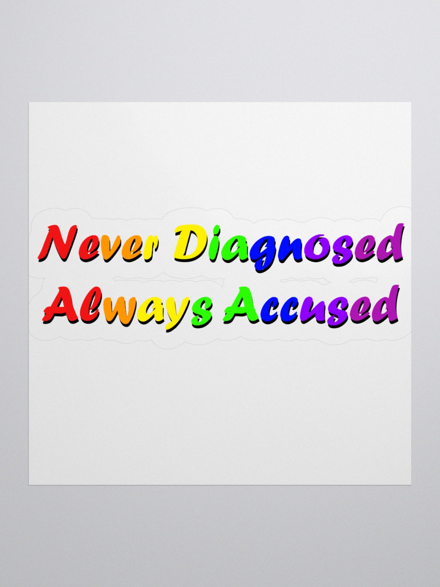 Never Diagnosed, Always Accused product image (1)