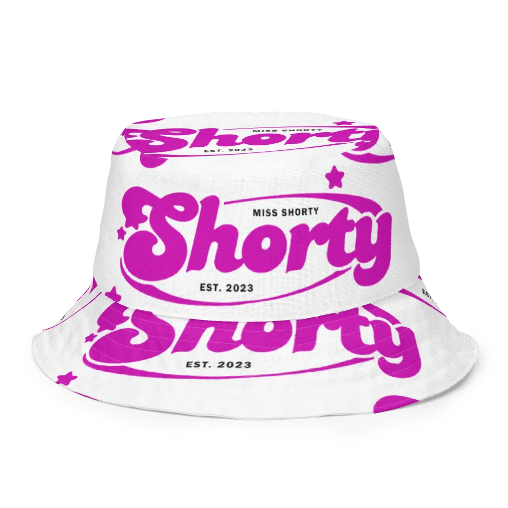 Reversible Bucket hat With Bold Pink Short and Funny C!nt product image (2)