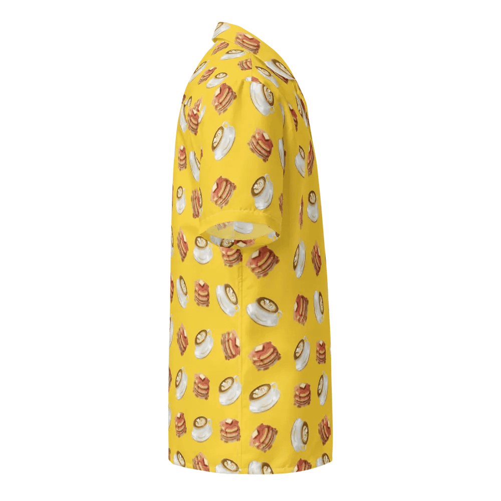 Cafe Latte Pancake Hawaiian Shirt product image (10)