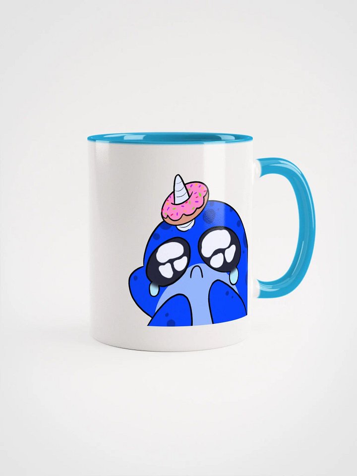 Blue Mug with Narnage Logo and Emote product image (1)