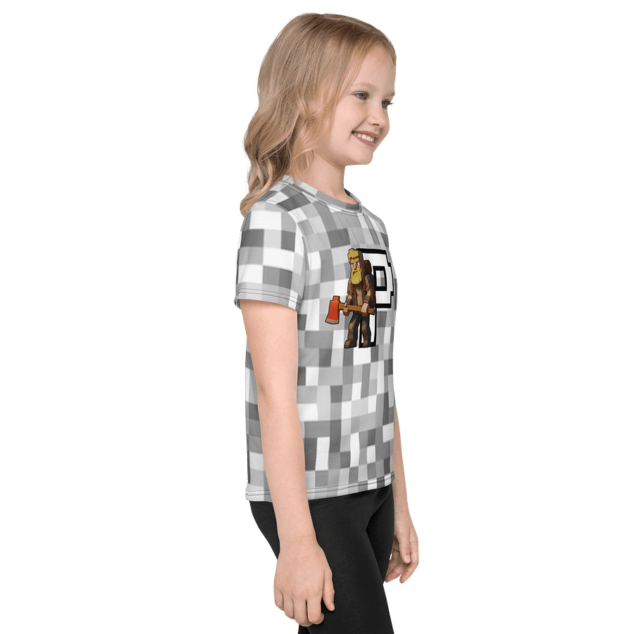 Patient PixelZ Kids T-Shirt (Pixel Ash) product image (4)