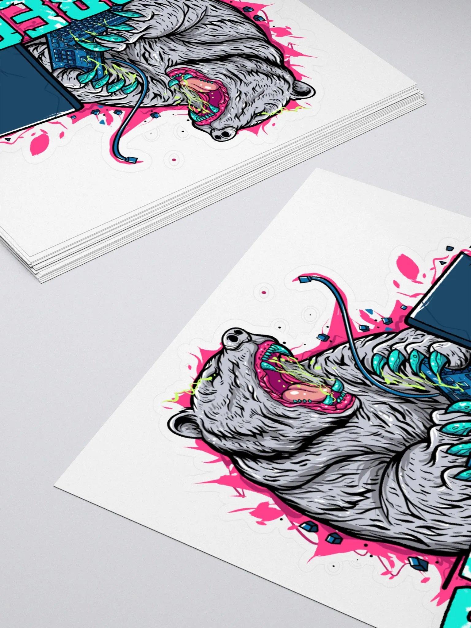 RAGE QUIT Sticker product image (10)
