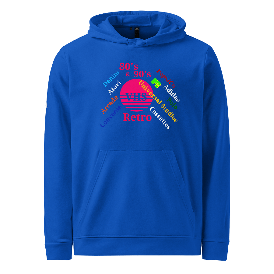Retro VHS Nostalgia Circle Hoodie product image (1)