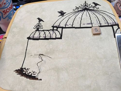 417 stitches today. 3715 total and 62.29% done

#greenhouseofodditiessal #xstitch #xstitcher #xstitching #xstitchersofinstagr...