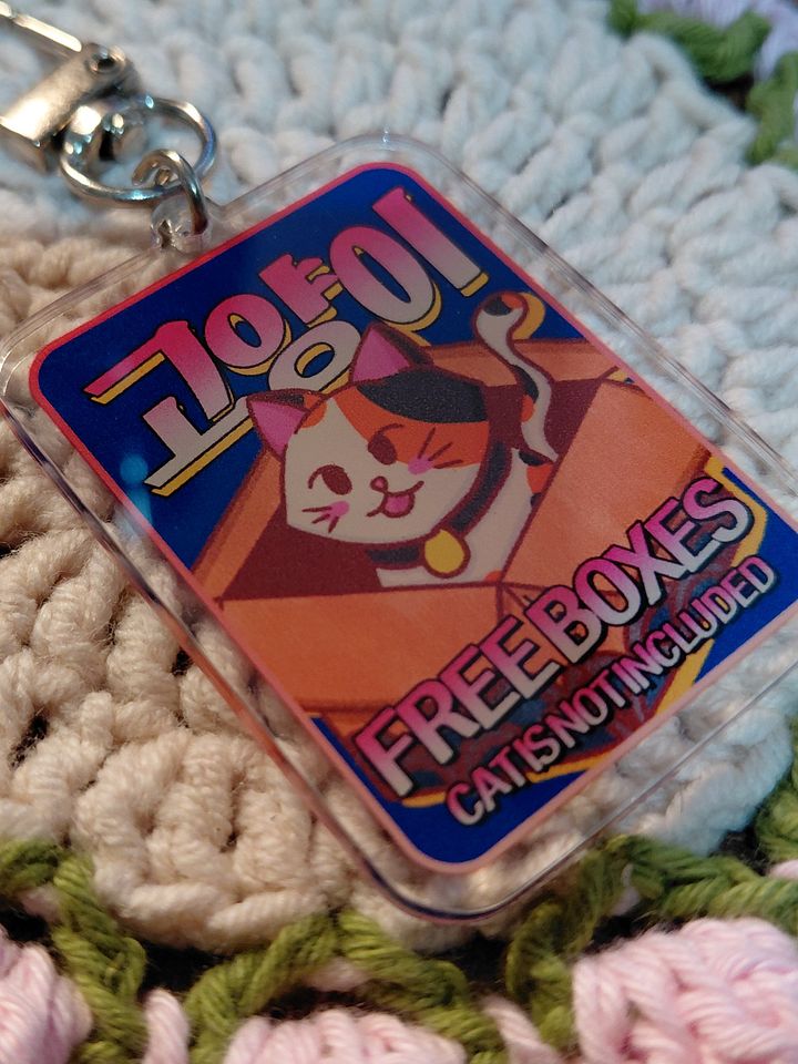 Bodega Cats - Residents - Acrylic Keychains product image (1)