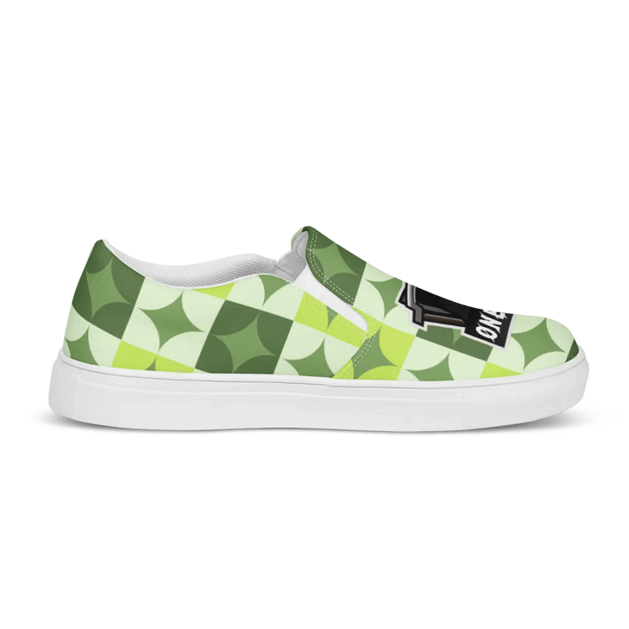 Men's Slip-On Canvas Shoes OneVamps Green Diamond product image (11)