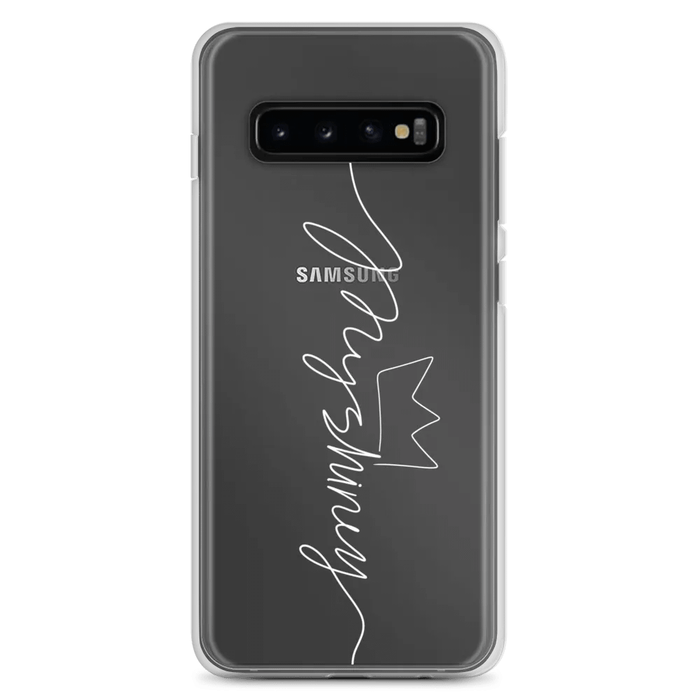 MySHINEy Clear Samsung Case (White Ver.) product image (7)