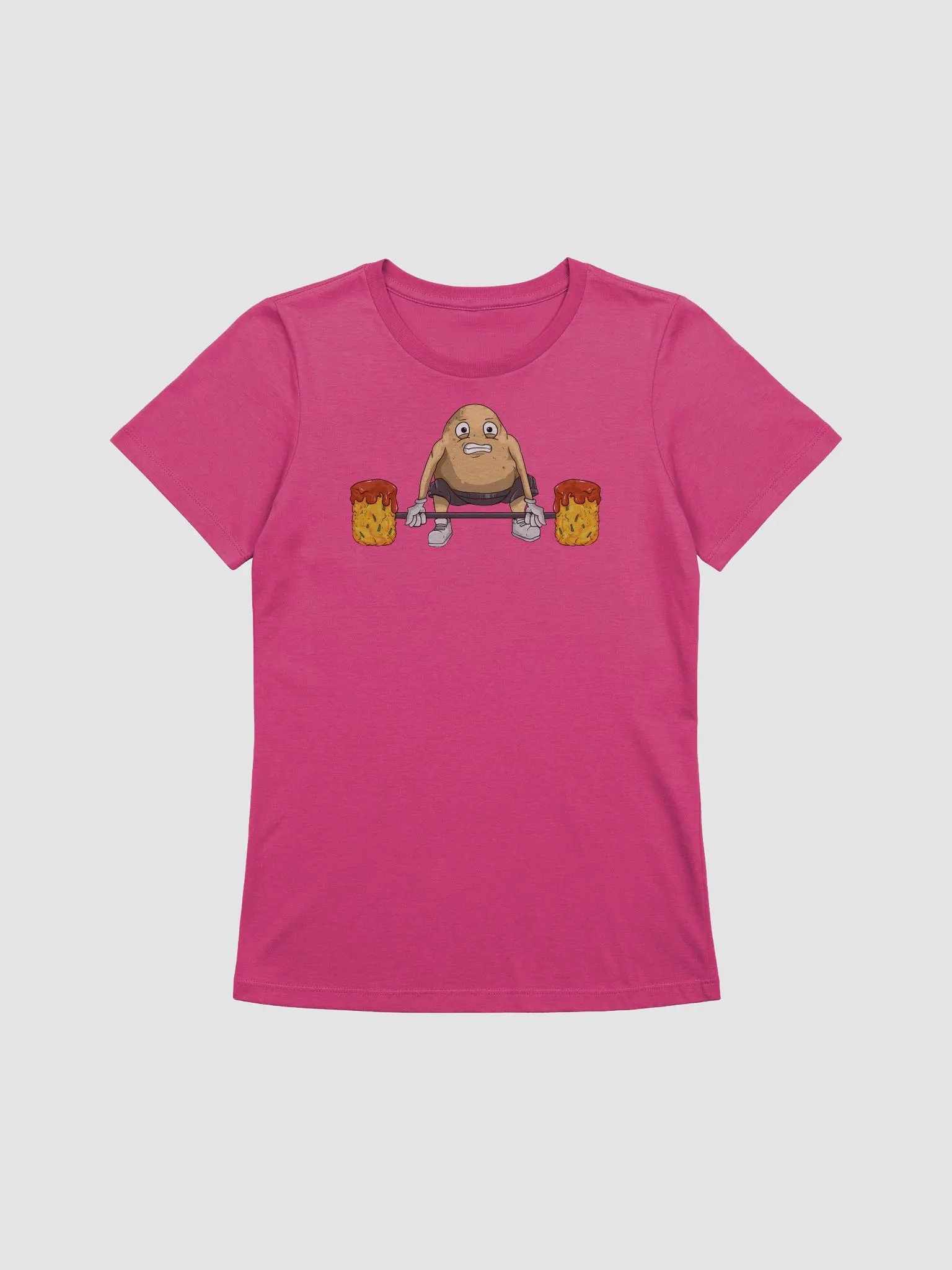Spud Power Weightlifting Women's Tee product image (6)