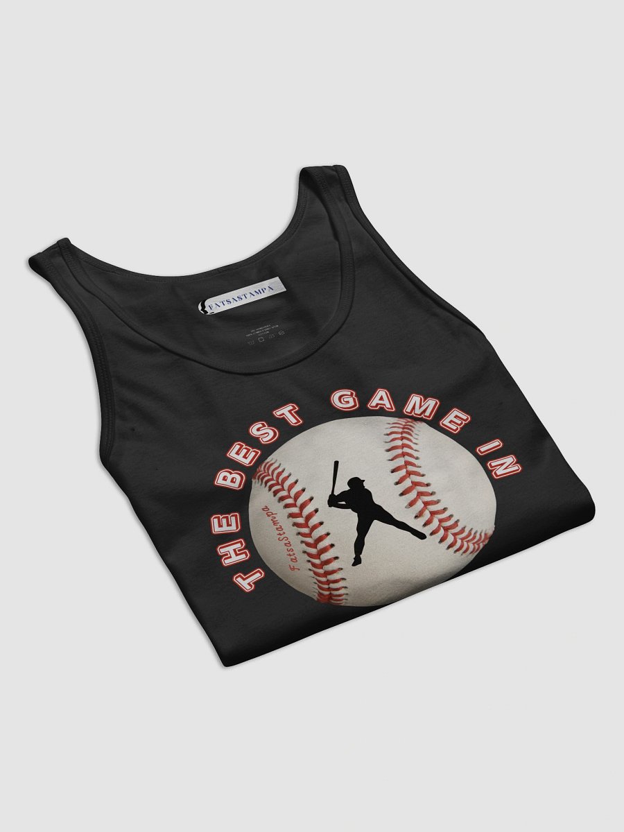 The Best Game in the World – 3D Baseball Swing Men's Tank product image (46)