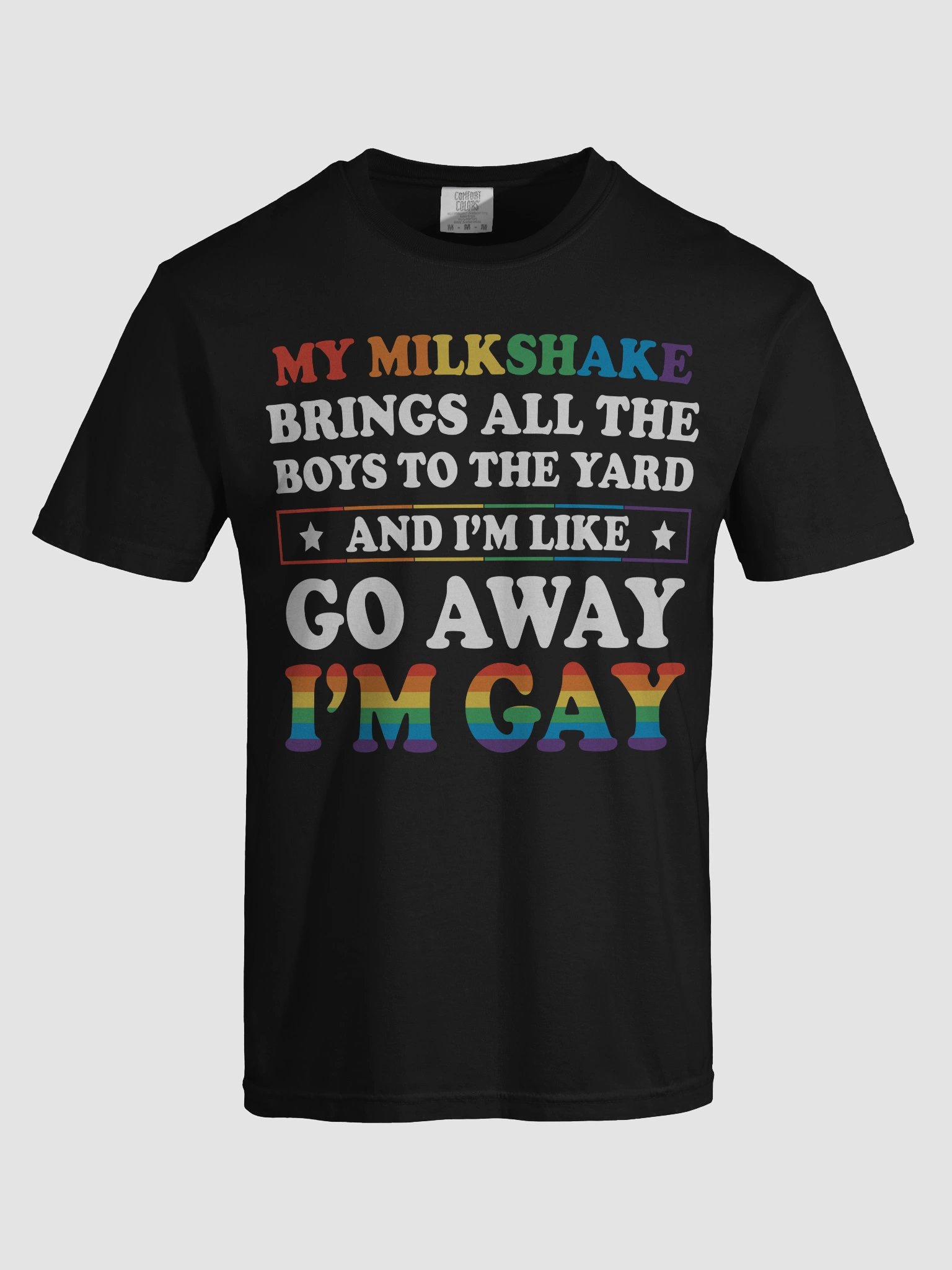 Rainbow Milkshake Unisex Tee product image (5)