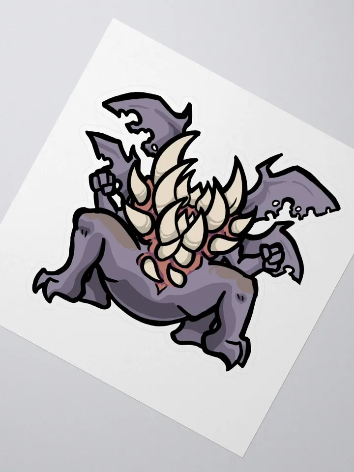 Gaping Dragon Sticker product image (4)
