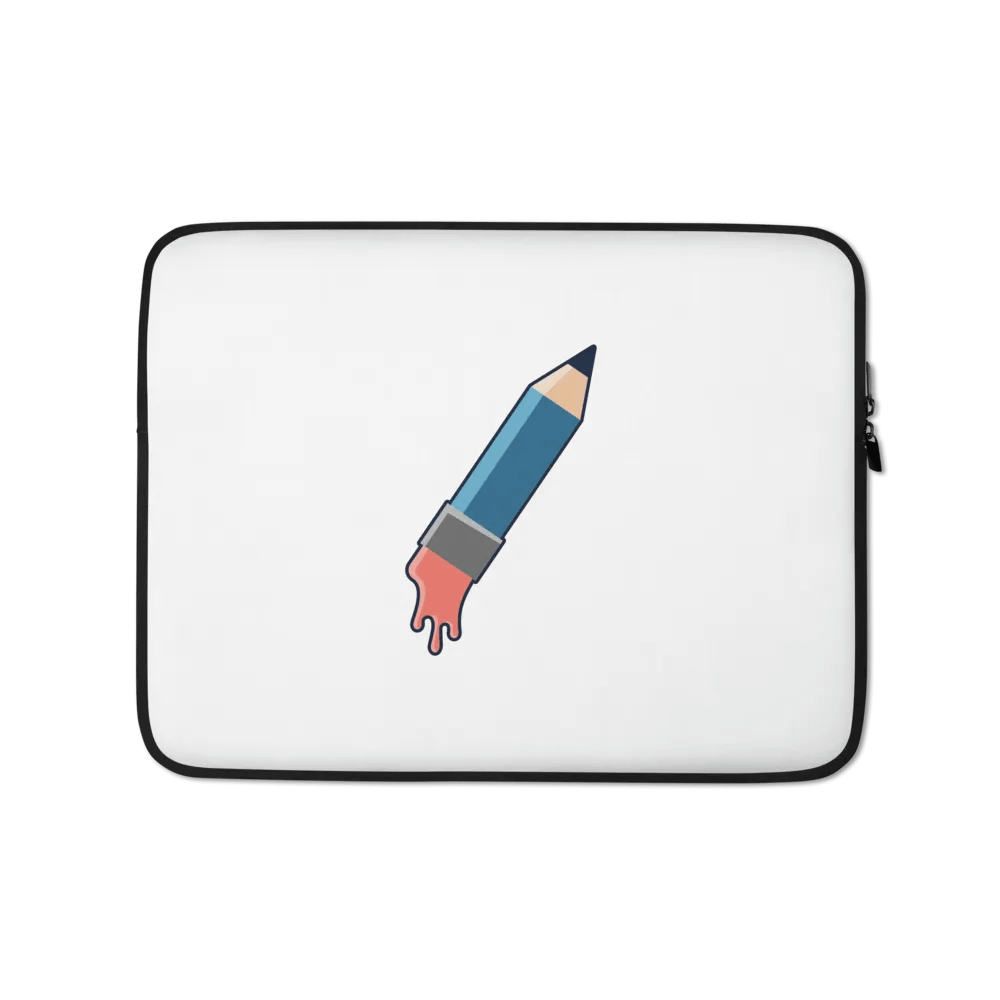 Rocket Pencil Laptop Sleeve product image (1)