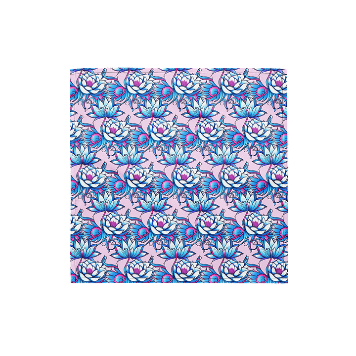 Blue Lotus Bloom - Bandana product image (1)