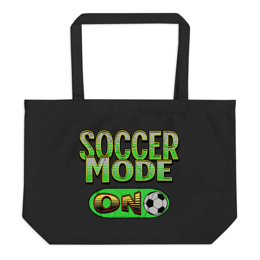 Soccer Mode On Tote Bag product image (1)