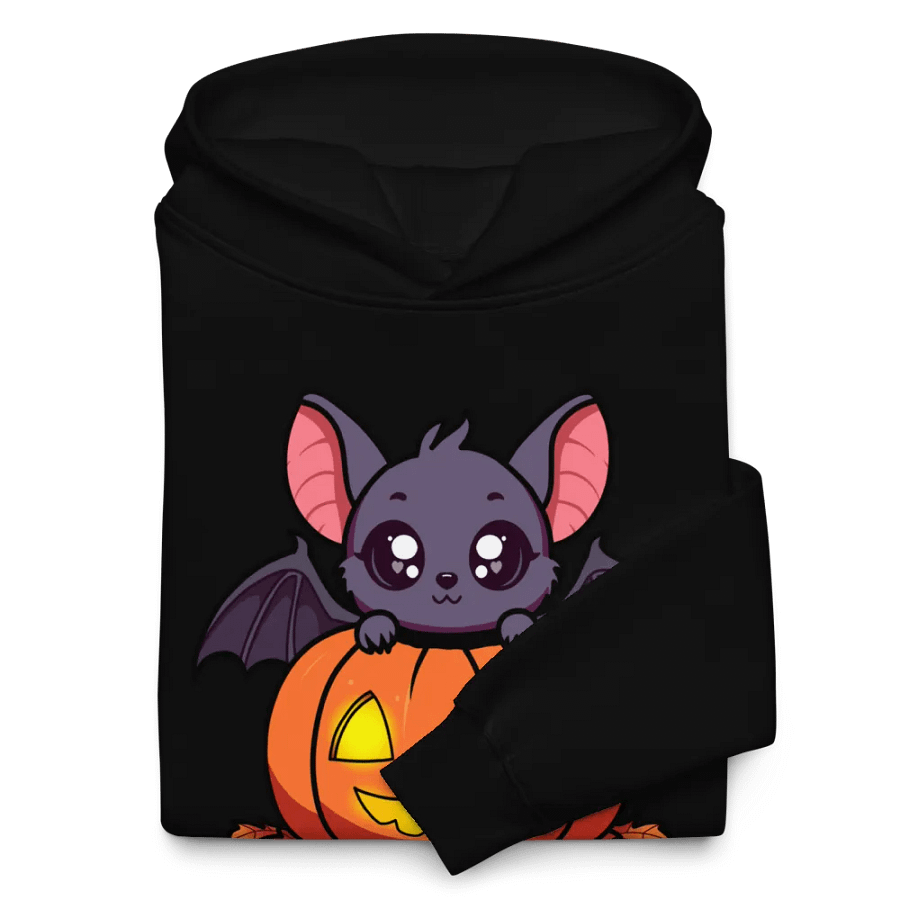 Glowing Jack-O'-Lantern Bat Hoodie product image (10)