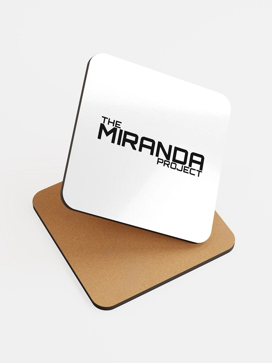 The Miranda Project Logo Cork Coaster product image (6)