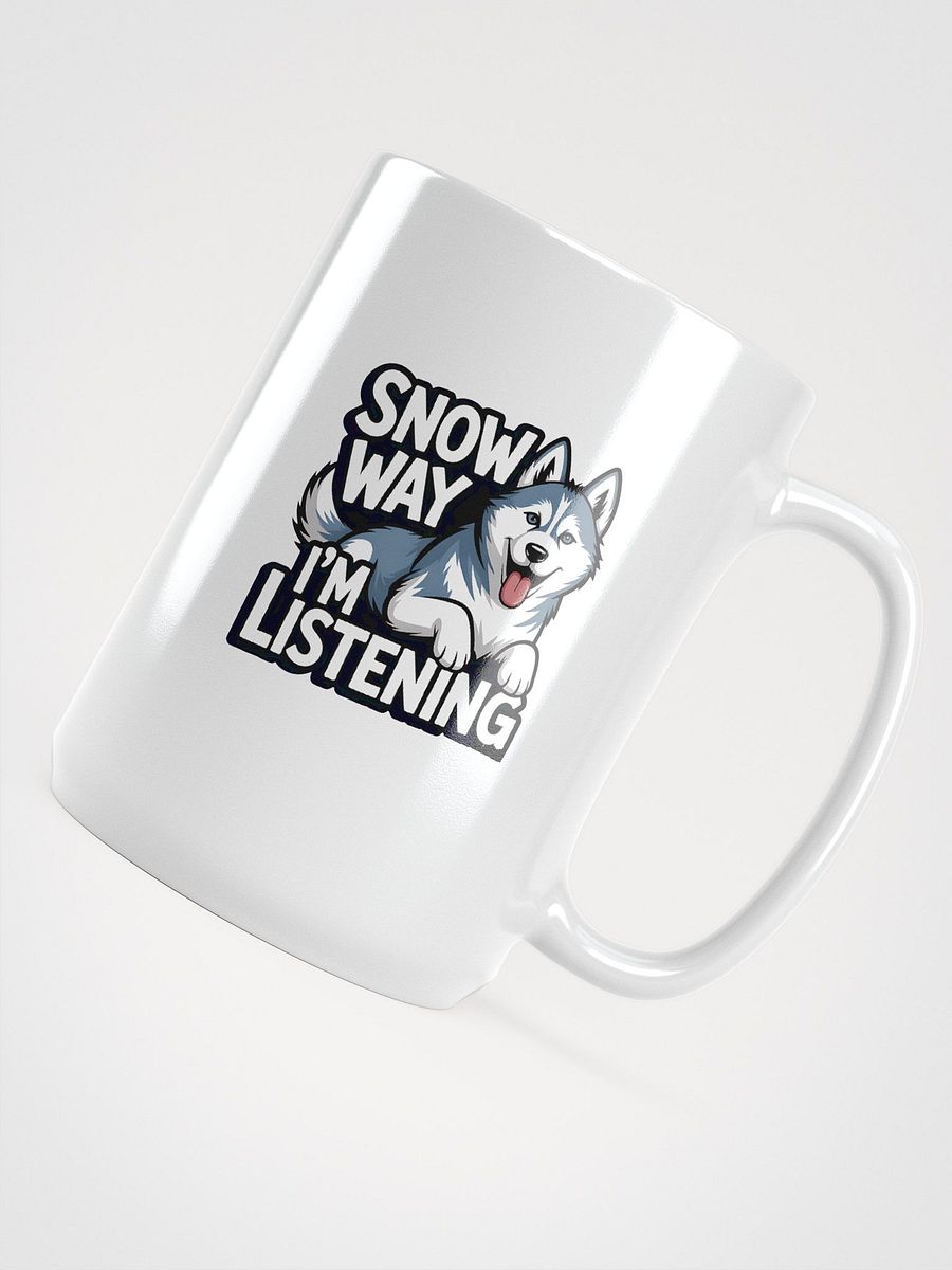 Snow Way Husky Cartoon Mug product image (4)