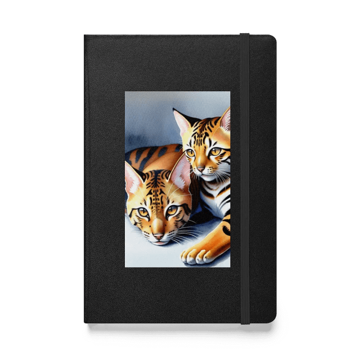 Bengal Cat Hardcover Notebook product image (1)