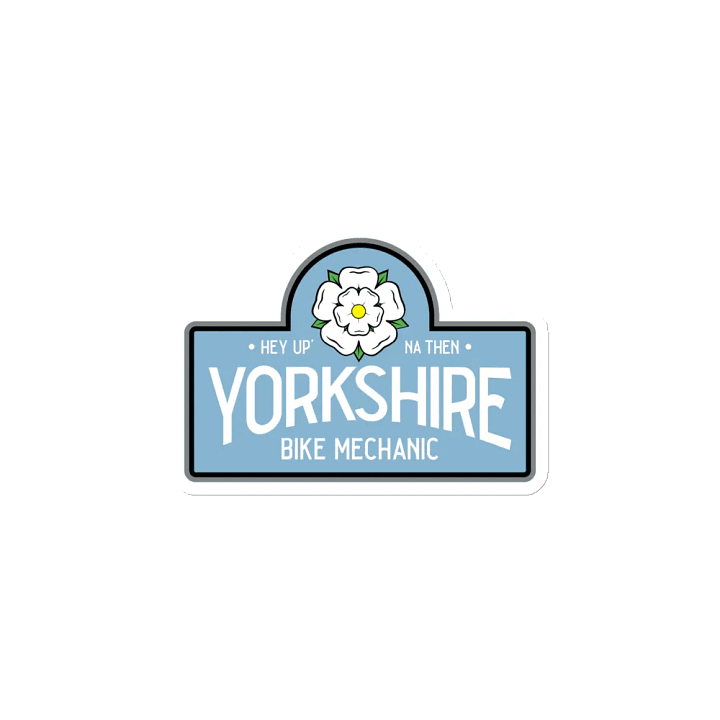 Yorkshire Bike Mechanic Logo Die-Cut Magnets product image (2)