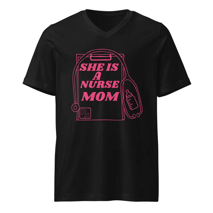 Nurse Mom V-Neck Tee product image (1)