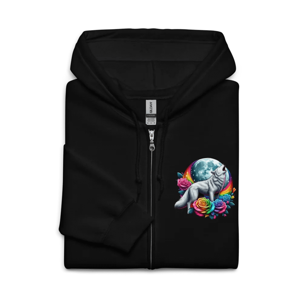 Pride Howl Unisex Zip Hoodie product image (6)