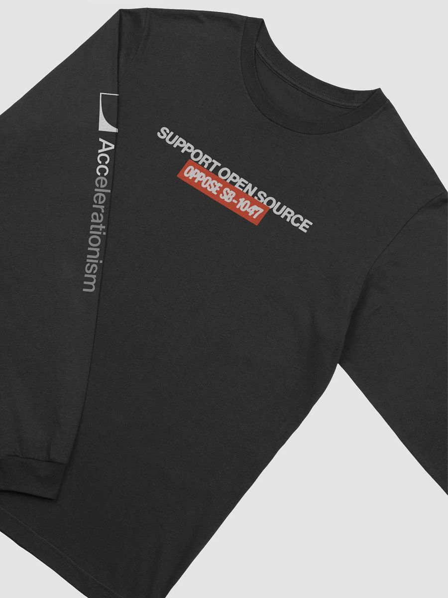 oppose sb-1047, innovation over regulation, e/acc long sleeve tee product image (3)